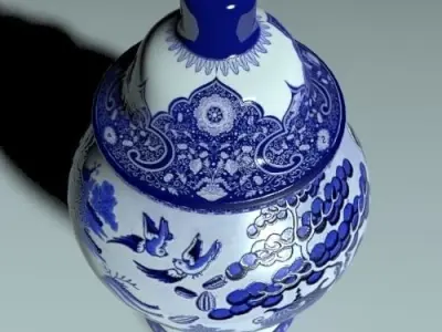 chinese vase 3D model