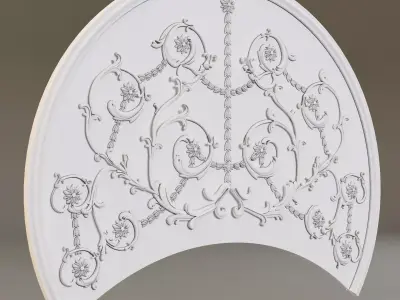 Hyde Park wall hanger 2 3D model