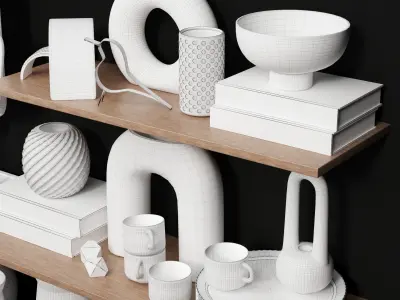 decorative set 07 3D model