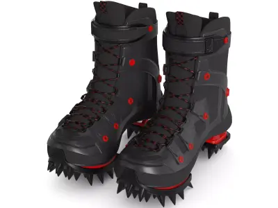 Ice Climbing Gear 3D model purchase