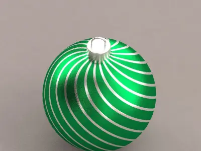 Christmas ball 3D model shop
