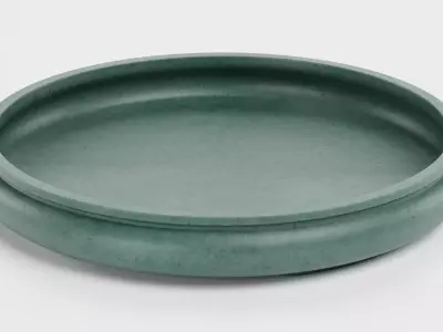 Bonsai Bowl V1 - Ceramic Pot Low-poly 3D model