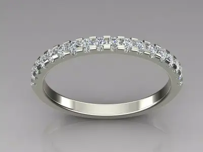 Band Ring 3D print model