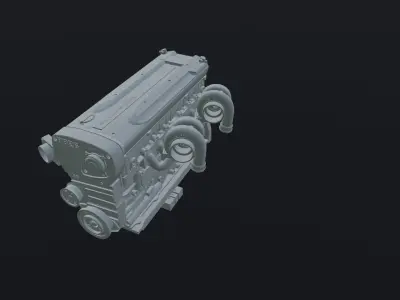 RB26 DETT 3D print model