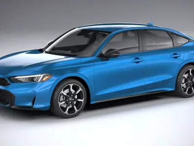 Honda Civic Hatchback 2025 3D model