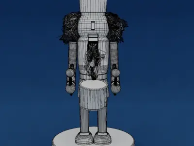 Nutcracker collection Low-poly 3D model