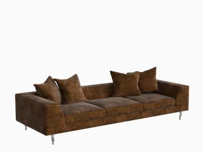 ZLiq Doubel Seater sofa by Marcel Wanders 3D model