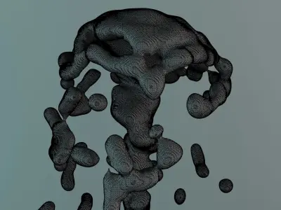 Fountain struya 5 static Free 3D model