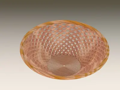 basket spiral Free 3D model