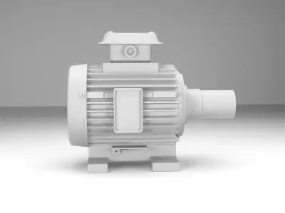 Electric Engine 3D model