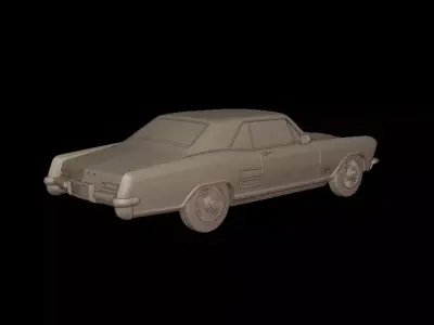 Buick riviera 1963  3D print model