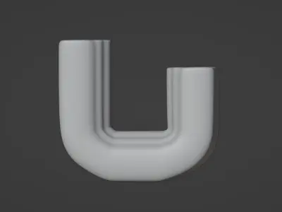 clay vase Free low-poly 3D model