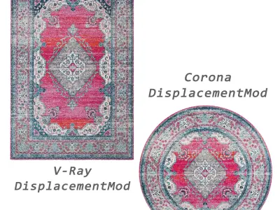 Rugs No 60 Low-poly 3D model