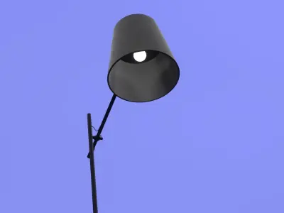 PBR Floor Lamp 3D model