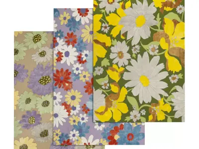 Rug Set 2144 3D model