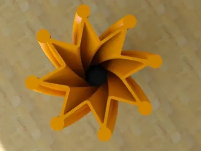 Star Vase Free 3D print model