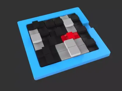 traffic puzzle 3D print model