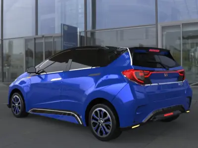 Compact Car Concept  3D model