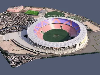 Narendra Modi Stadium 3D model