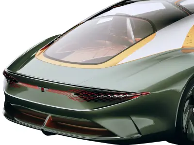 Bentley EXP 100 GT Concept 2019 3D model