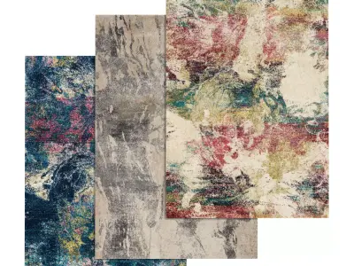 Rug Set 1125 3D model