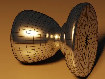 Door Knob Free low-poly 3D model