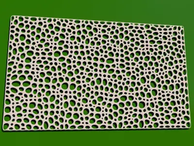 wall panels and partitions 3D model