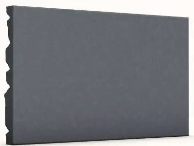 Jagged Limestone Cliff Wall 3D model