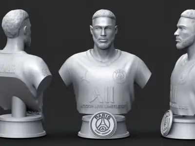 Neymar JR 3D Printable 4 3D print model