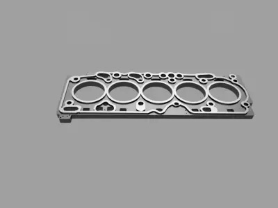 5-cylinder gasket keychain Free 3D print model