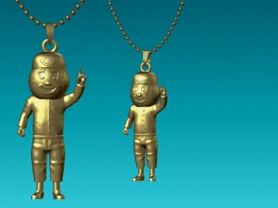 NCAA - Necklaces Cincinnati Reds - Hanging Figurine 3D print model