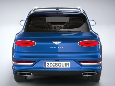 Bentley Bentayga Speed 2021 3D model