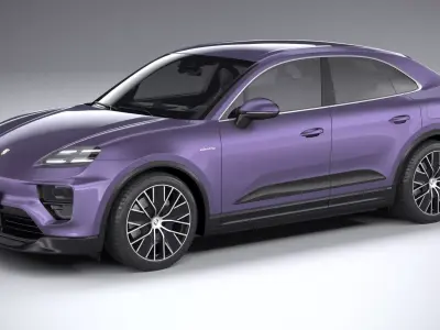 Porsche Macan 2025 3D model