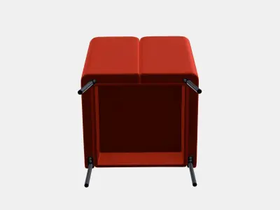 EKERO Armchair 3 Low-poly 3D model