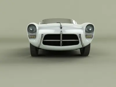 Pegaso Z-102 Convertible 3D model