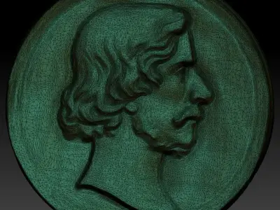 Karl Ritter von Ghega 3D print model