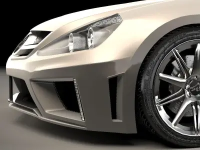 Mercedes Benz Carlsson C25 3D model