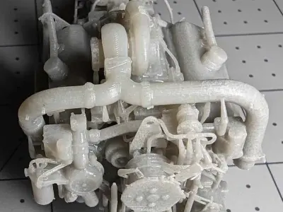 Detroit Diesel Free 3D print model