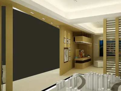 Exhibition - Area - 15X7-3DMAX2009-08 3D model