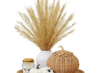 Decorative set 5 3D model