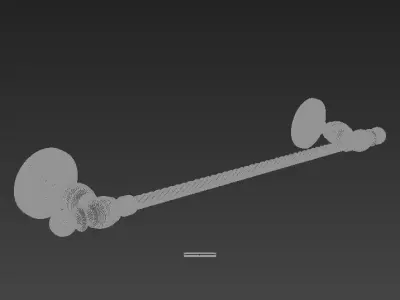 Ottoman Mansion Towel Long 50cm 3D model