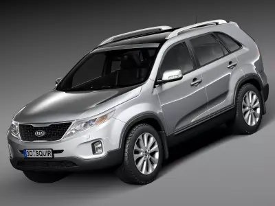 Kia Sorento 2014 3D model