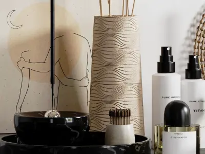 Bathroom Accessories 20 3D model