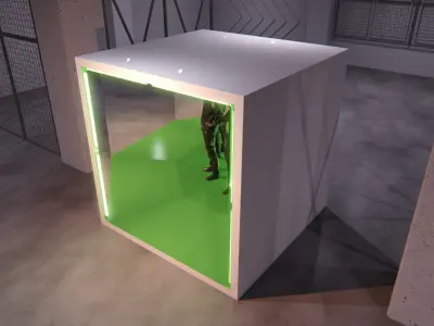 Cube Photo Opportunity 5 3D model