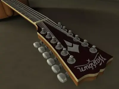 Washburn heritage 12 string Guitar 3D model