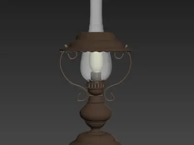 3D Lamp old Free 3D model