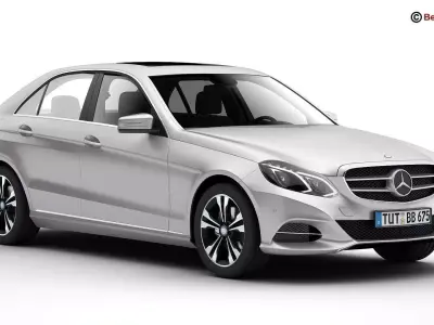 Mercedes E Class 2014 3D model