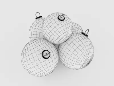 Christmas  Ball f4a 3D model