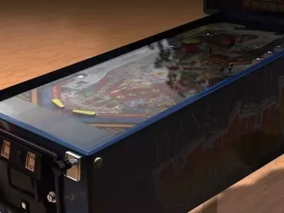 pinball machine - Earth Shaker 3D model