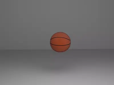 NBA Basketball Free 3D model